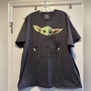 Men’s Star Wars Mandalorian Baby Yoda by Mad Engine graphic tee.  Size 2X